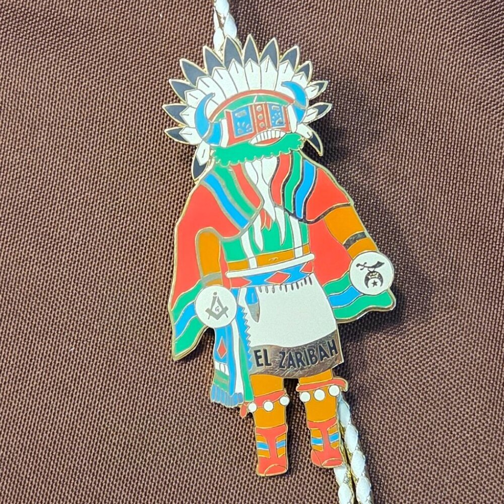 El Zaribah Shriners Bolo Tie Phoenix Arizona 1995